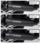 Preview: T-Black-Black-Sale: MILLER 2-1 - Custom II -  Honda CMX 500 Rebel / SlipOn Auspuff / + Tapered black / EURO 5 / EG-BE