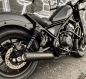Preview: MILLER 2-1 - Custom II -  Honda CMX 500 Rebel / SlipOn Auspuff / black black / EURO 5 / EG-BE