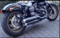 Preview: MILLER - DAKOTA - 2-2 / schwarz / Harley DYNA LOW RIDER S / 110 cui / SlipOn / EG-BE