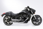 Preview: Black Sale: MILLER "El Paso" Komplettanlg. / mit KAT / schwarz / Suzuki M 1800 R + R2 + RT / EG-BE