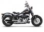 Preview: MILLER 2-2 - Hunter II - SlipOn - schwarz / Harley Softail / EG-BE