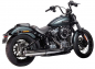 Preview: MILLER - Liberty silber + Standard silber - SlipOn - Euro 5+ / HD Softail - Low Rider S / ab 2025 / EG-BE