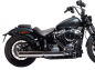 Preview: MILLER - Liberty silber + Standard silber - SlipOn - Euro 5+ / HD Softail - Low Rider S / ab 2025 / EG-BE
