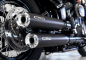 Preview: Black: MILLER - Skyline - SlipOn Auspuff - Edelstahl - schwarz matt / Yamaha XV 1600 Wildstar / EG-BE
