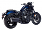Preview: SALE + NEU: MILLER - 2-2 - STORMBREAKER - black + silber / Honda CMX 1100 Rebel / 2 in 2 - SlipOn - bis 2025 / EG-BE - Kopie