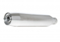 Preview: MILLER - RETRO - Universal Endschalldämpfer / silber poliert / 85 / 420 / 45 - 38 / EG-BE
