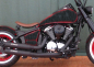 Preview: MILLER - 2-2 MUSTANG - Komplett - Anlage / schwarz / Kawasaki VN 900 / KAT / EG-BE
