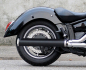 Preview: Black Sale: MILLER 2-1 - Street Line - K (kurz) Endschalldämpfer / KAT / schwarz / Yamaha XVS 950 A / EG-BE