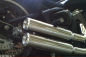 Preview: Sale: MILLER 2-2 - Kawasaki VN 900 / Komplett - Anlage MUSTANG / silber poliert / KAT / EG-BE