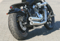 Preview: Sale: MILLER 2-2 - Kawasaki VN 900 / Komplett - Anlage MUSTANG / silber poliert / KAT / EG-BE