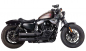 Preview: Black - Sale: MILLER - Straight Devil Auspuffanlage - Edelstahl schwarz - Harley Sportster - Modelle / 2004 - 2020 / ABE