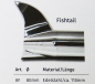 Preview: Penzl NEO - Classic - 1 x Endkappe - Fishtail - Set / 80 mm / chrom / bei Einzelkauf