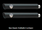 Preview: PENZL - Neo Classic Auspuffset verstellbar / 80mm / black / HD Touring / 07-08 / EG-BE