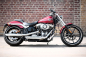 Preview: PENZL - Neo Classic Auspuffset verstellb. / chrom / Harley BREAKOUT & ROCKER / 08-16 / EG-BE