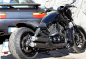 Preview: Black SALE: PENZL - Retro  Classic - Auspuffset / elektron. verstellb. / schwarz / NightRod Special / 400 x 80mm / EG-BE