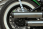 Preview: PENZL - Retro - Auspuff - verstellbar. / fein gebürstet / 400 mm / YAMAHA XVS 1100 / ab Bj. 2003 / EG-BE