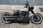 Preview: PENZL Retro Line Auspuffset + Krümmer - versetzt / verstellbar / schwarz-matt / Harley Softail + Breakout  / 08 - 17 /ABE