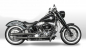 Preview: PENZL Retro Line - Auspuffset verstellb. / black-black / Harley Fat Boy & Nostalgia / Deuce / EG-BE