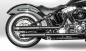 Preview: PENZL Retro Line - Auspuffset verstellb. / black-black / Harley Fat Boy & Nostalgia / Deuce / EG-BE