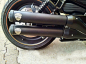 Preview: Black SALE: PENZL - Retro  Classic - Auspuffset / elektronisch verstellb. / schwarz / V - Night - Street Rod / 400 x 80mm / EG-BE