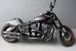 Preview: Black Black - PENZL - Retro  Classic - Auspuffset / Manuell verstellb. / schwarz / Night Rod / 400 x 80 mm / EG-BE / nach Angabe