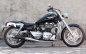 Preview: PENZL 2-2 - Retro SlipOn Auspuff / black + silber / Triumph Thunderbird Storm / KAT / EG-BE