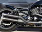 Preview: Black SALE: PENZL - Retro  Classic - Auspuffset / elektronisch verstellb. / schwarz / V - Night - Street Rod / 400 x 80mm / EG-BE
