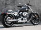 Preview: PENZL Retro Line - Auspuffset verstellb. / fein gebürstet / Harley Blackline & Crossbones / - 2016 / EG-BE