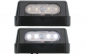 Preview: Mini - LED - Kennzeichenleuchte / ABS / schwarz / universal / E-Zeichen