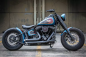 Preview: Rick´s Bobber - Heckfender - short / Stahl roh / 150 mm / HD Softail 08 - 17