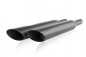 Preview: Black Sale: EAGLE IRON - SlipOn / Yamaha XVS 1100 + Classic / slash cut / ceramic-schwarz / jedes Baujahr / EG-BE