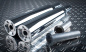 Preview: Eagle Iron - SlipOn-Auspuff / "Straight Cut" / silber poliert / Honda VT 1100 ACE / C3 / SC39 / EG-BE