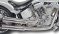 Preview: Falcon 2 in 2 - Double Groove / Komplettanlg. / schwarz matt / HD Softail - Vergaser / 1986 - 2006 / EG-BE
