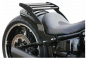 Preview: BR - Custom - Gepäckträger / Harley Softail / Custom - Bikes / 2008 - 2017 / Heckfender 18" / 16" - 180 - 200er / Steel schwarz