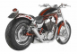 Preview: TB Heckfender - Evolution GFK / 210 / SUZUKI VS 1400 / TÜV