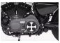 Preview: TB Kupplungsdeckel - Iron Cross / HD Sportster - ab 2004 / schwarz - silber