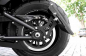 Preview: NEU 2024: seitl. BR - Kennzeichenh.- Grundhalter - Medium Bull - stabil / schwarz / HD Softail - Fat Fob / ab 2018 / TÜV