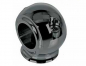 Preview: TB RISER - 1" - OLDSTYLE - black / ohne Kabeldurchführung / Tüv