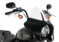 Preview: Neu: Mirage Frontverkleidung schwarz + Scheibe 16 cm - klar + Halter / Harley Davidson - Street Bob & FXST / ab 2018 / Tüv-Gutachten