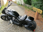 Preview: Black Sale: seitl. BR - Kennzeichenh. - SKULL - schwarz / Suzuki VL 1500 C / VZR 1800 / M 1800 / Kompl. Set / TÜV