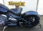 Preview: Nur bei uns: BR Schwingsattel - Komplett - Set 2 / Echtleder - schwarz / Yamaha XVS 1100 / alle Heckfender