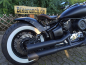 Preview: BR - Schwingsattel - Rahmenplatte - flach - 3 mm - schwarz / Yamaha XVS 1100 Classic - Heckfender