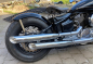Preview: BR Schwingsattel-Kompl.-Set / Vintage schwarz / Yamaha XVS 1100 Custom + Classic / Orig-Heckfender
