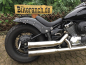 Preview: Super SALE: Falcon Double Groove Komplettanlg.  /  KAWASAKI VN 800 Custom / silber / EG-BE