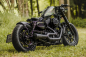 Preview: Black Sale: nur 1 x KESSTECH Komplett 2 in 1 / ceramic schwarzmatt / nicht verstellb. / Harley Sportster XL 883 - 1200 / mit EG / ABE