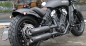 Preview: MILLER 2-2 / black / Harley FAT BOB / SlipOn Auspuffanlage UTAH II / EG-BE