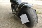 Preview: BULL Sale: seitl. BR - Kennzeichenhalter - Bull - 5mm - schwarz / Suzuki VL / C / 800 Intruder / Kompl. Set / TÜV