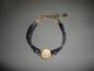 Preview: Armkette Armband / Hämatin Gold Zirkonia / Goldschmiede Bernd Wolf / Schmuck