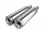 Preview: Eagle Iron - Komplettanlage / silber poliert / HD Dyna Modelle - FD-1 und FXD - 1991 - 2006 / EG-BE