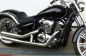 Preview: SUPER SALE: Falcon Double Groove / Komplettanlg. / mit KAT / poliert / KAWA VN 900 Custom + Classic / EG-BE